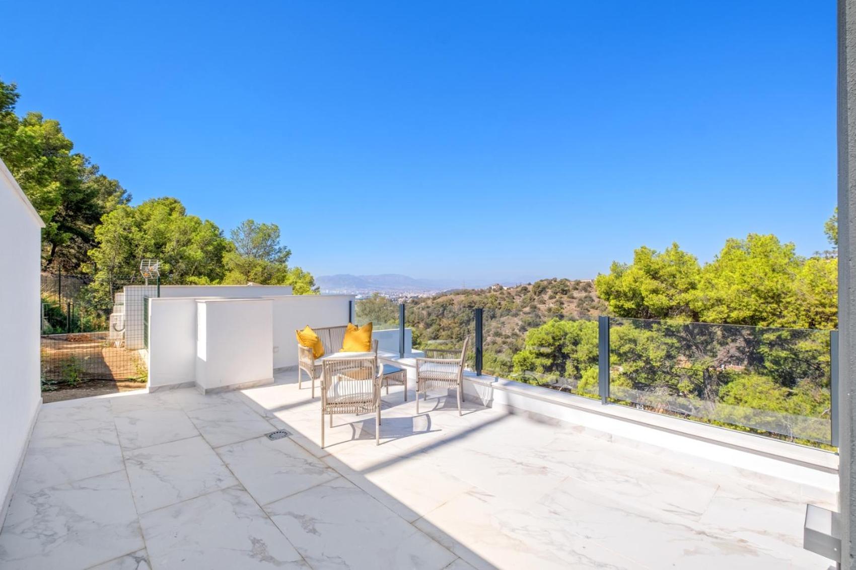 Villas Pinares De San Anton - Sea, City, Mountain, Views Málaga Kültér fotó