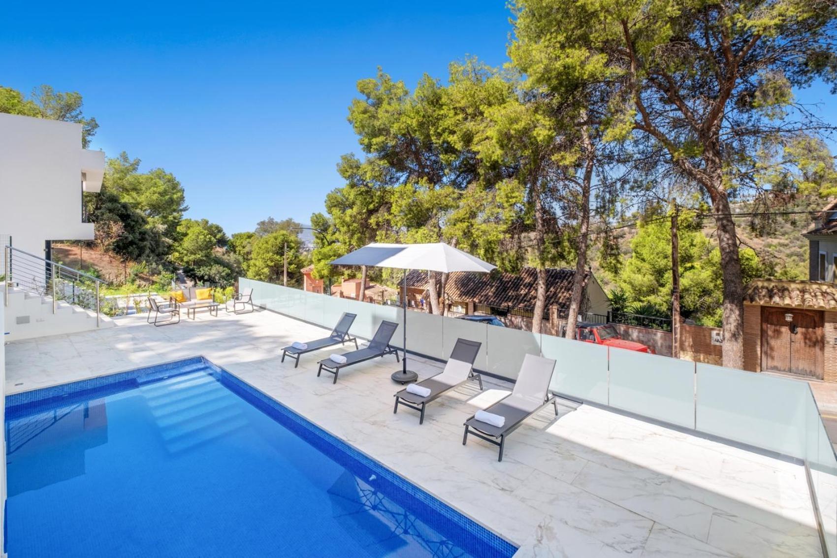 Villas Pinares De San Anton - Sea, City, Mountain, Views Málaga Kültér fotó