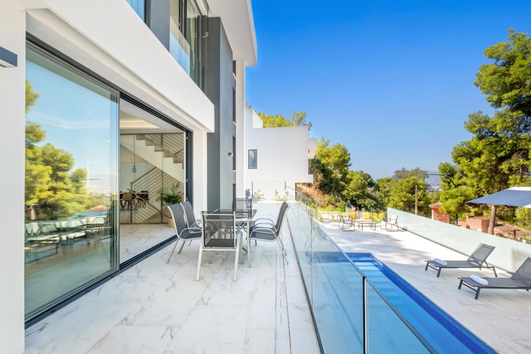 Villas Pinares De San Anton - Sea, City, Mountain, Views Málaga Kültér fotó