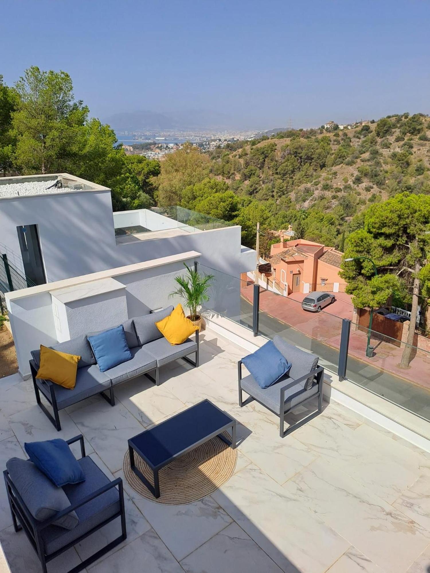 Villas Pinares De San Anton - Sea, City, Mountain, Views Málaga Kültér fotó
