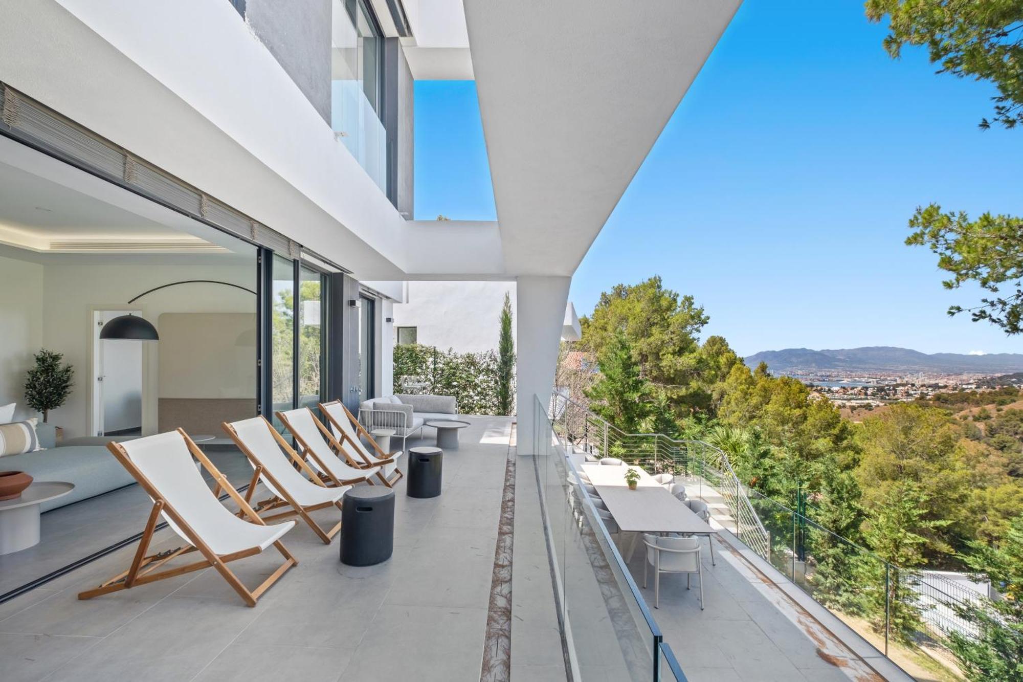 Villas Pinares De San Anton - Sea, City, Mountain, Views Málaga Kültér fotó