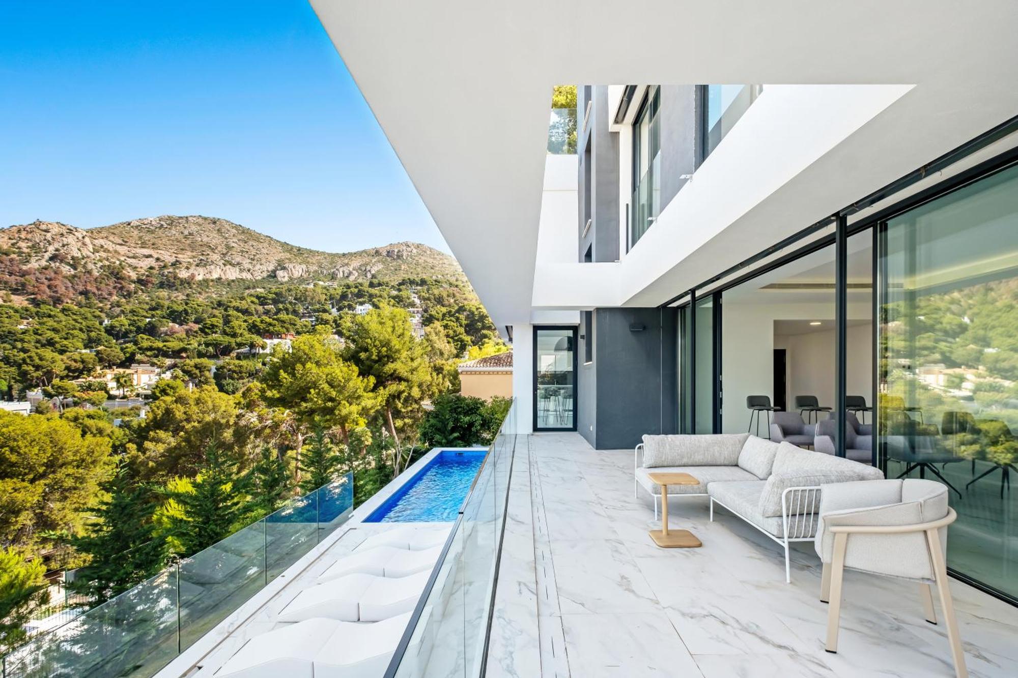 Villas Pinares De San Anton - Sea, City, Mountain, Views Málaga Kültér fotó