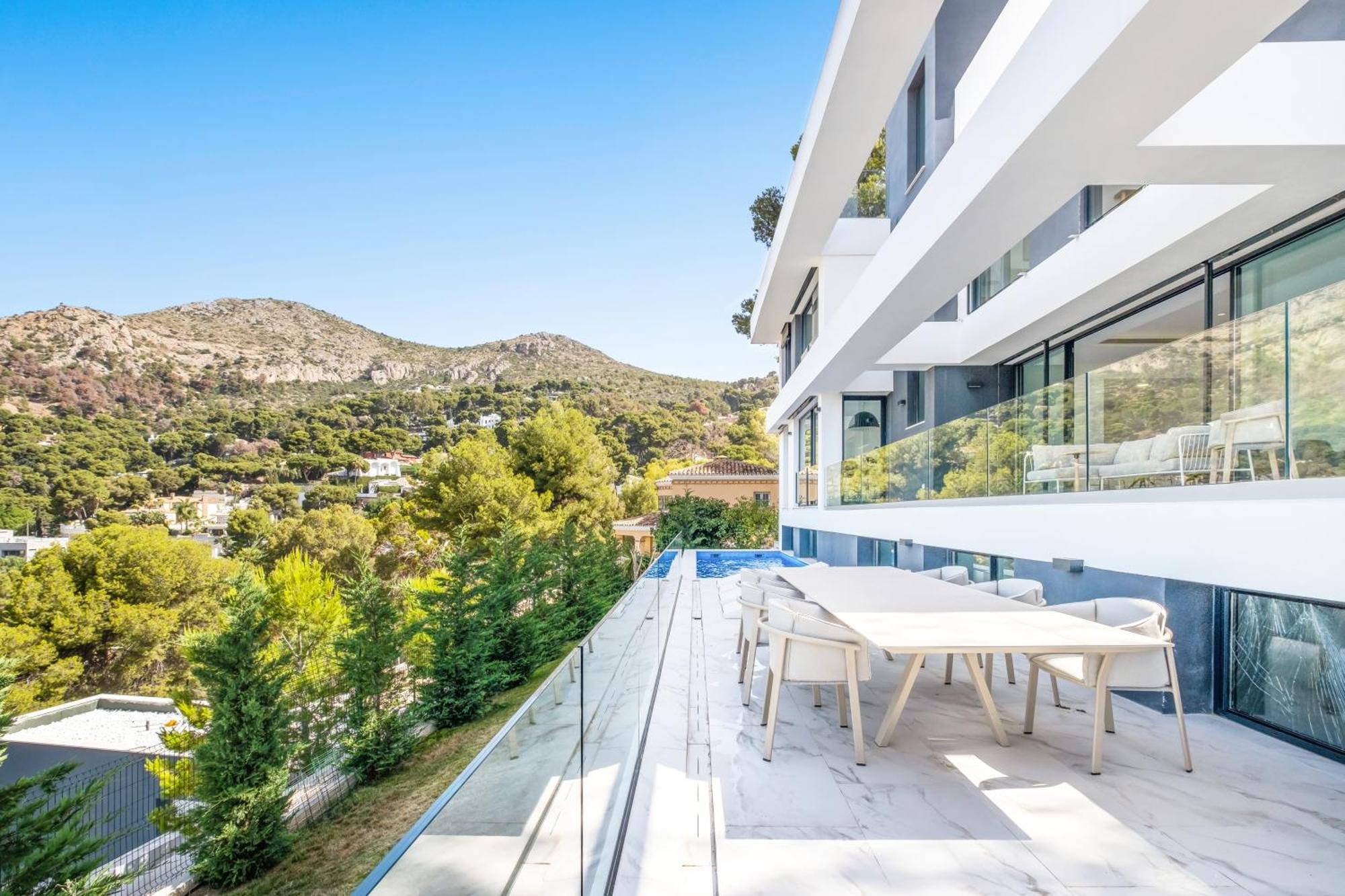 Villas Pinares De San Anton - Sea, City, Mountain, Views Málaga Kültér fotó