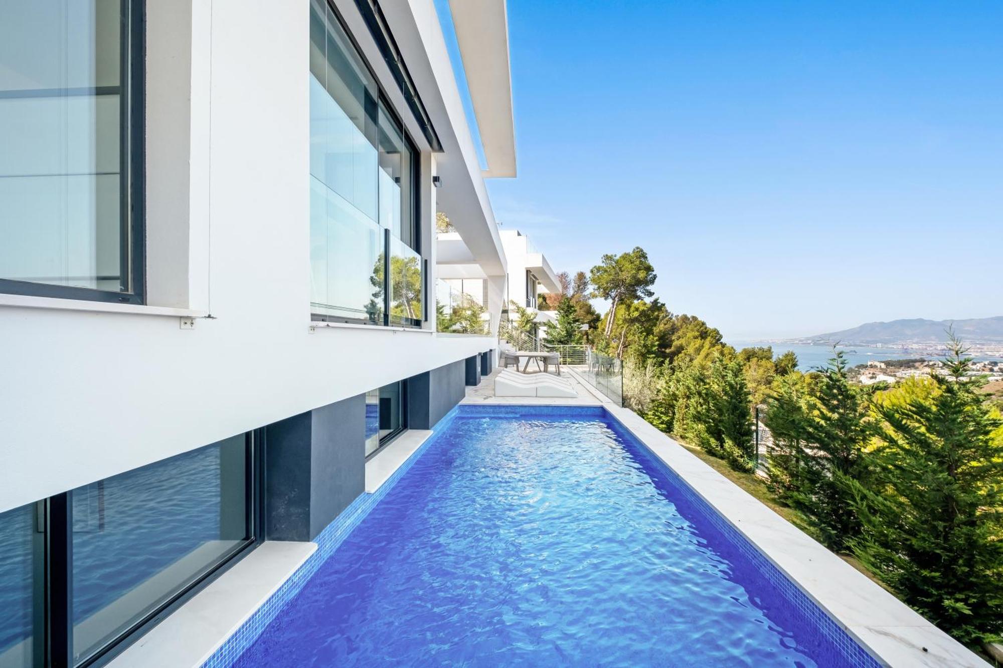 Villas Pinares De San Anton - Sea, City, Mountain, Views Málaga Kültér fotó
