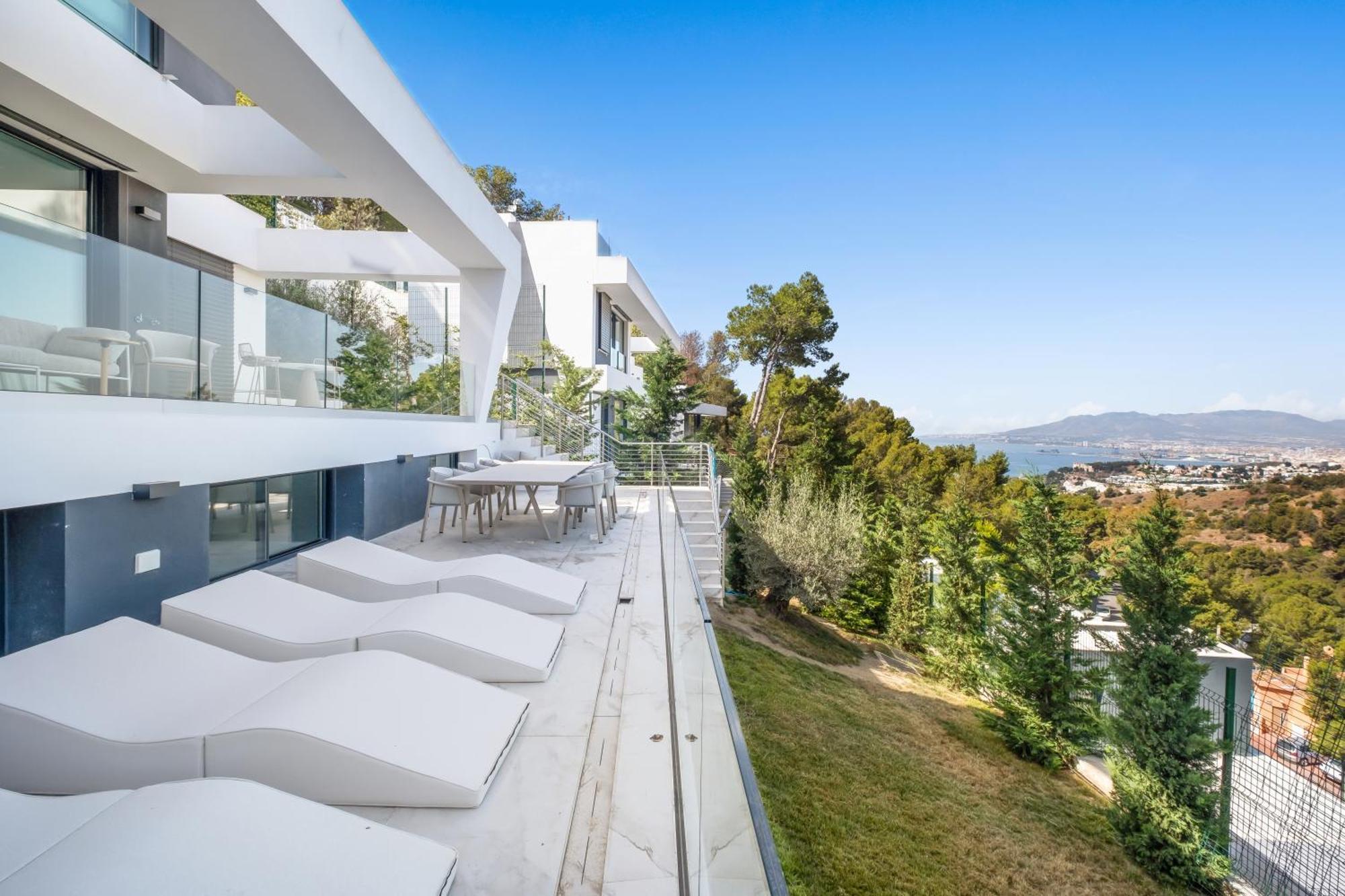 Villas Pinares De San Anton - Sea, City, Mountain, Views Málaga Kültér fotó
