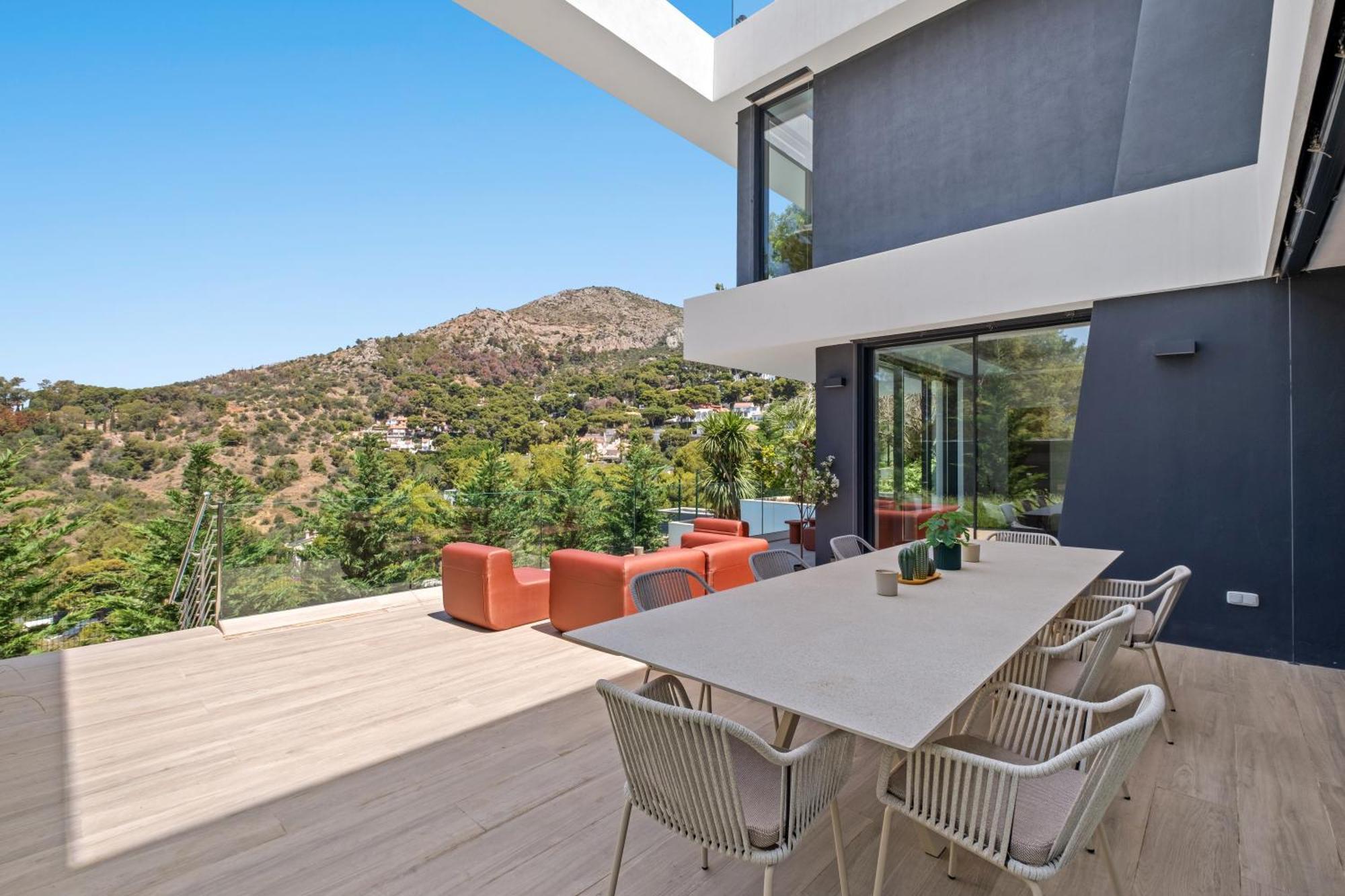 Villas Pinares De San Anton - Sea, City, Mountain, Views Málaga Kültér fotó